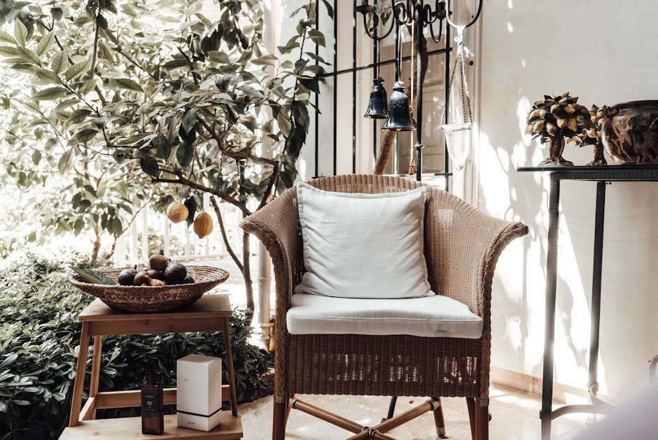 Patio Decor with Lemon, Lime, and Orange Trees